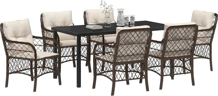 Produktbild vidaXL Garten Essgruppe (160 x 80 x 73 cm)