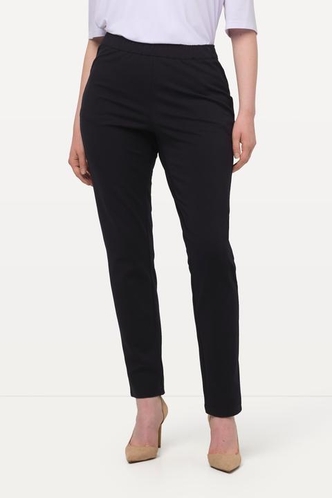 Produktbild Ulla Popken Punto-Hose Sienna, schmales Bein, Elastikbund (52)
