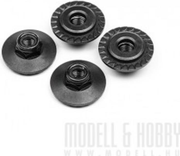 Actual product image Maverick Flanged Lock Nut M5x8mm (4pcs) (M5)