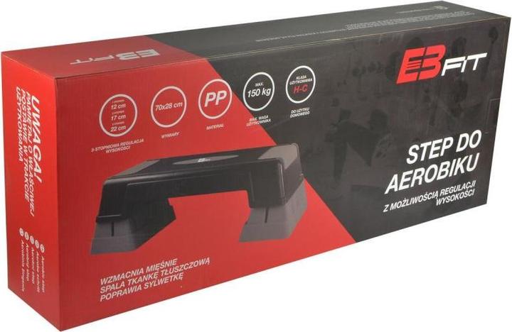 Actual product image Eb Fit Aerobic Step 70x28cm 3-Step Adjustment