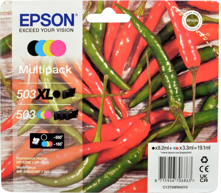 Epson 503XL/503 Multipack (M, C, Y, BK)