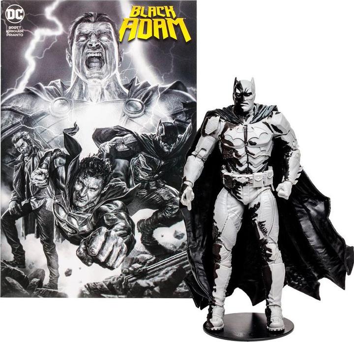 Actual product image McFarlane AF DC Multiverse Page Punchers Batman Line Art VRT 17cm