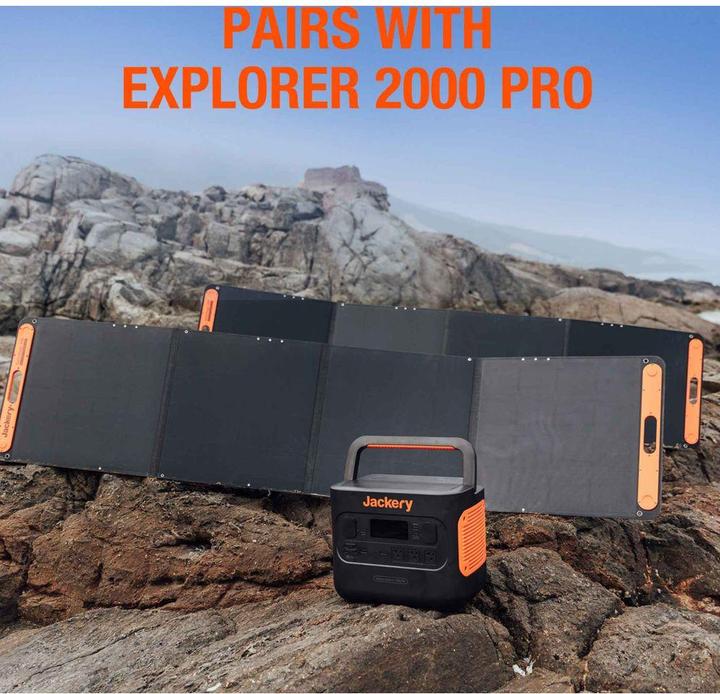 Actual product image Jackery Solar Saga (200 W, 8 kg)