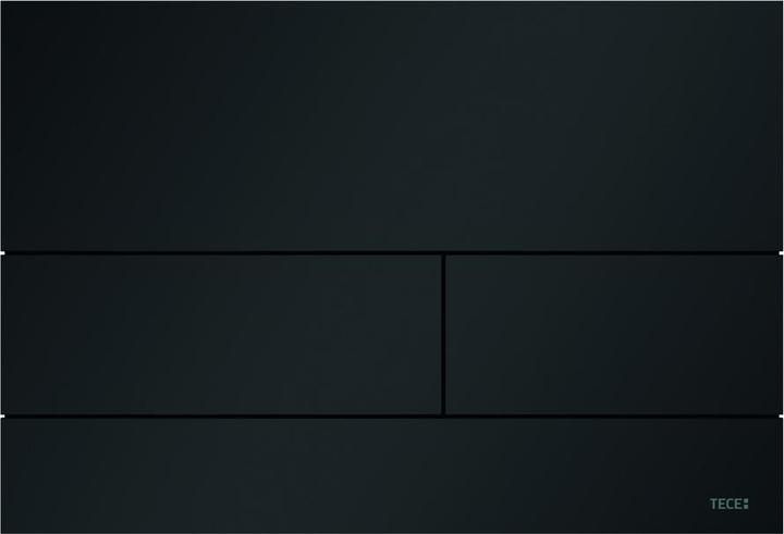 TECE TECEsquare II WC-Betätigungsplatte Metall schwarz matt