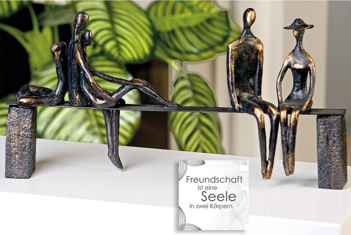 Actual product image Casablanca by Gilde Sculpture Leisure Bronze