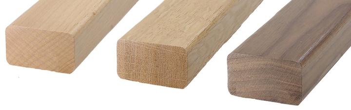 Actual product image OK-Line Wooden rectangular handrails (Solid wood)