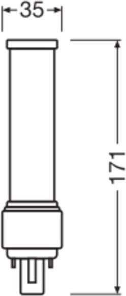 Actual product image Osram Dulux D (G24d-3, 990 lm, 1 x)