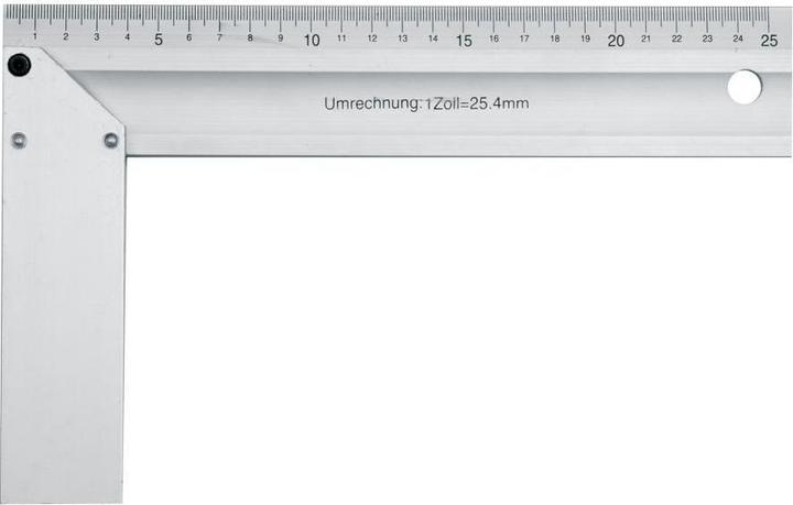 Toya Aluminium Try Square 250mm