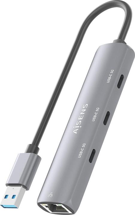 Produktbild Aisens ASUC-4P037-GR (4 Ports)