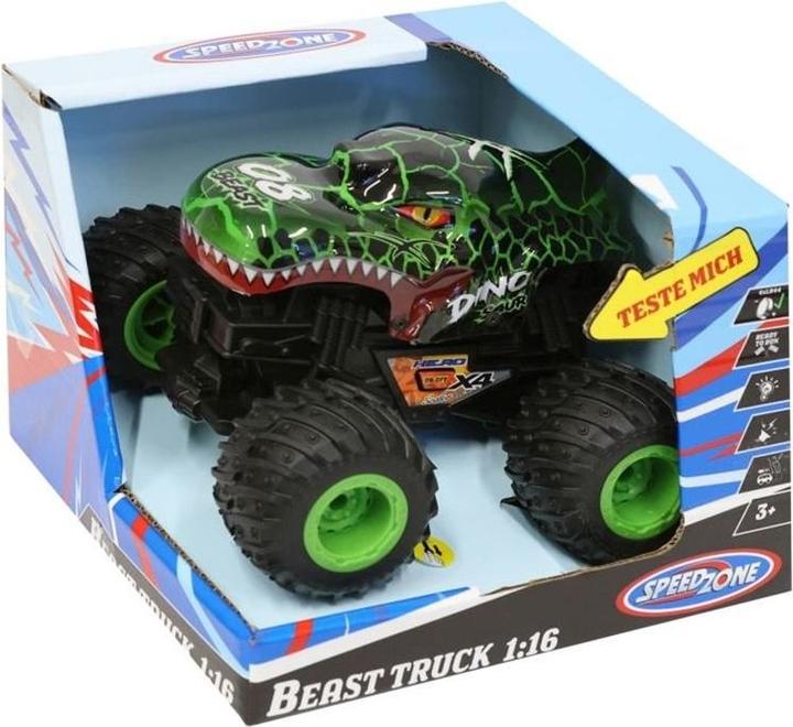 Speedzone D/C Beast Truck, Licht & Sound, Friktion