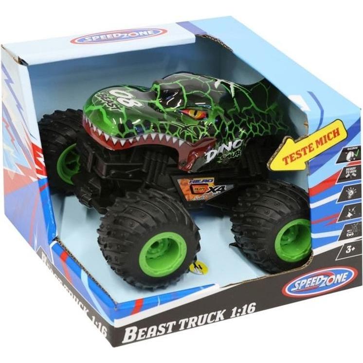 Speedzone D/C Beast Truck, Licht & Sound, Friktion