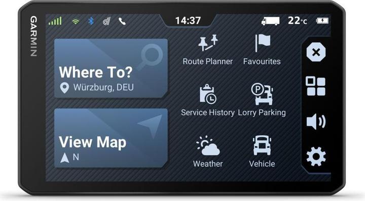 Produktbild Garmin dezl LGV720 7" Truck GPS, Europa (6.95")