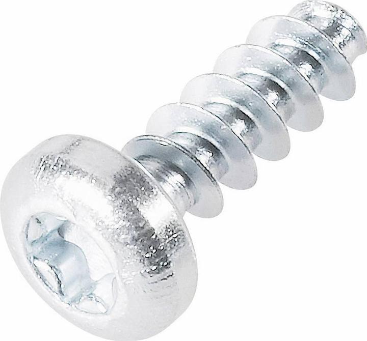 Produktbild Toolcraft Kunststofffurchende Schraube (100 Schrauben pro Stück)