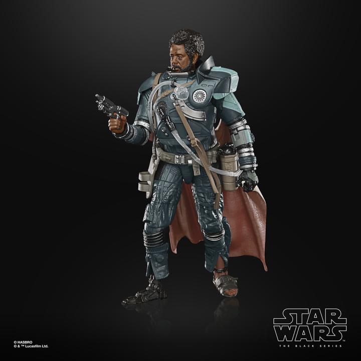 Actual product image Hasbro The Black Series Saw Gerrera 15 cm grosse Sammelfigur zu Rogue One: A Star Wars Story, für