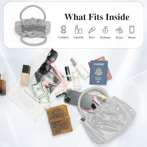 Produktbild Only-Bags.Store Abendtasche Kupplung Umhängetasche kleine Pailletten Handtasche Umhängetasche Kettentasche für