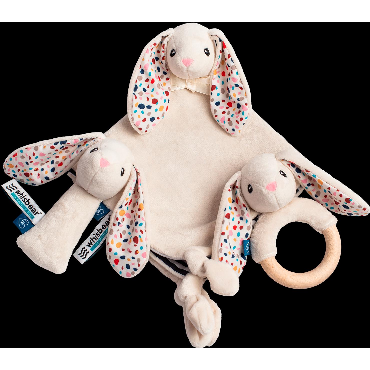 Thumbnail - Whisbear, Schmusetuch, Doudou Kaninchen