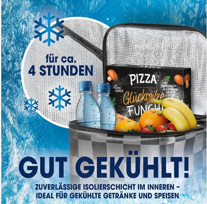 Produktbild Easymaxx Einkaufstrolley 52 l, Schwarz / Grau