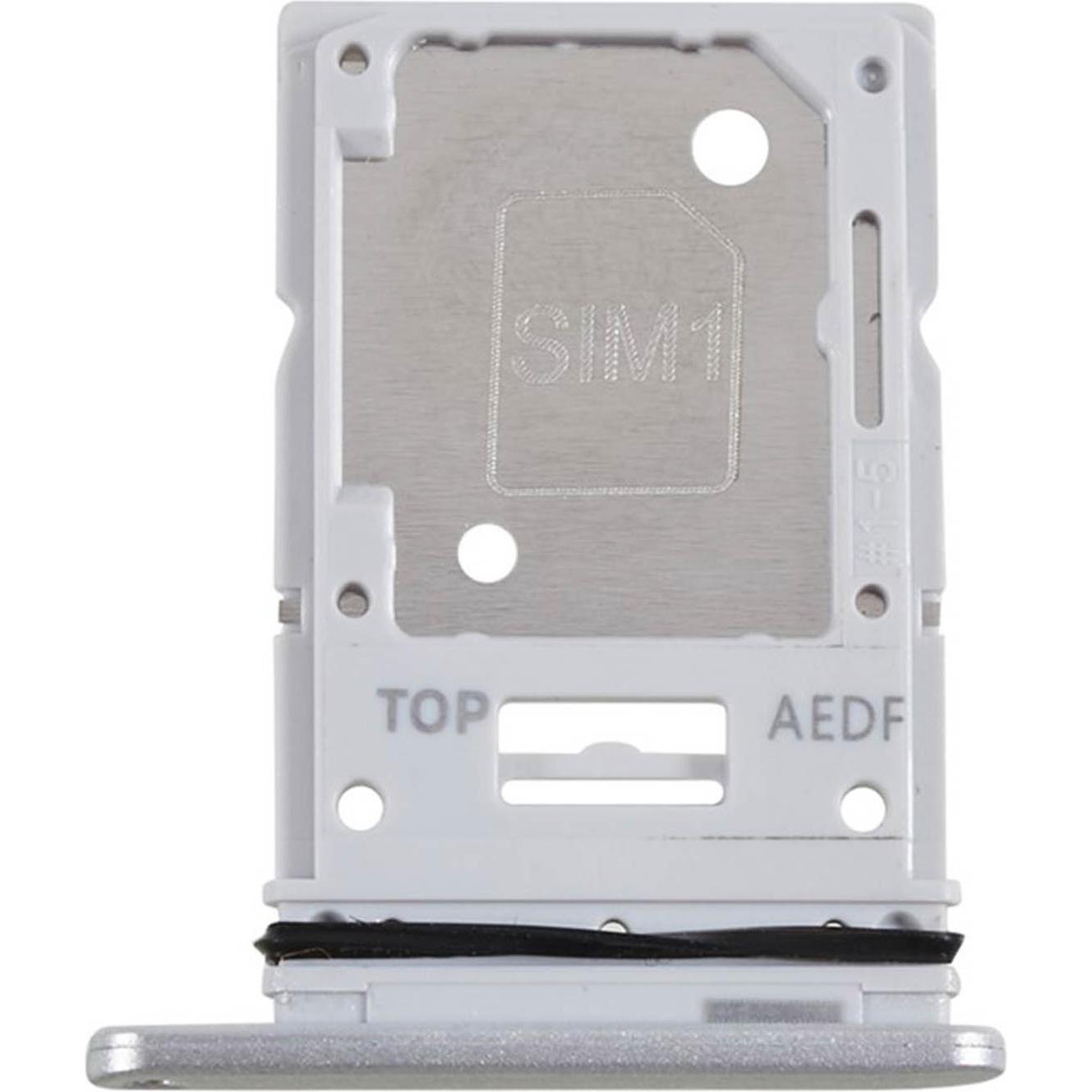Clappio Ersatz SIM-Halter (Galaxy A54), Mobilgerät Ersatzteile, Grau