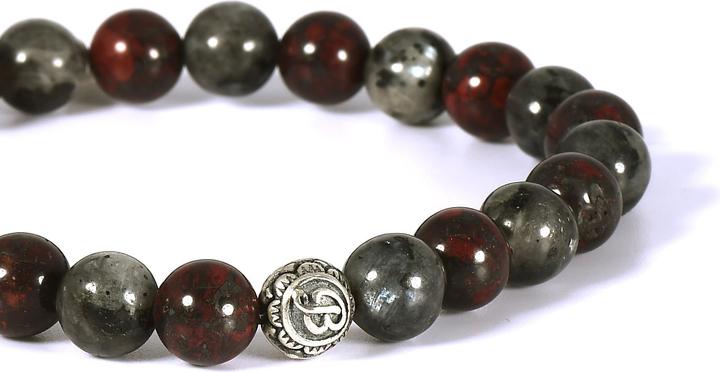 Immagine prodotto Balibay Keano (20.50 cm, Pietra preziosa, Labradorite, Argento 925, Agata)