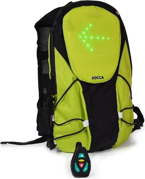 Actual product image Jocca Bicycle Backpack with LED (20 l)