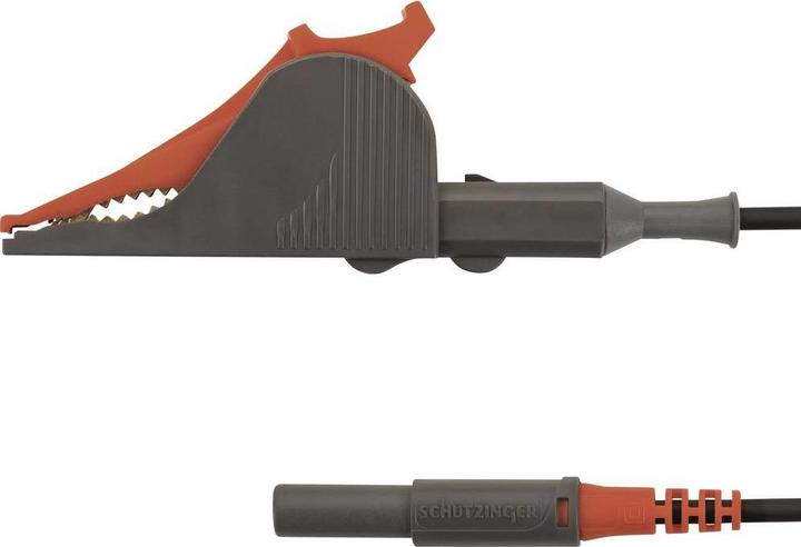 Produktbild Schutzinger Schützinger KML 7852 Au / SAK / 150 / RT Messleitung (Stecker 4 mm - Kelvin-Klem