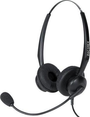 Dacomex Cuffia telefonica Flex Noise Cancelling - Binaurale (Cablato, USB-A)