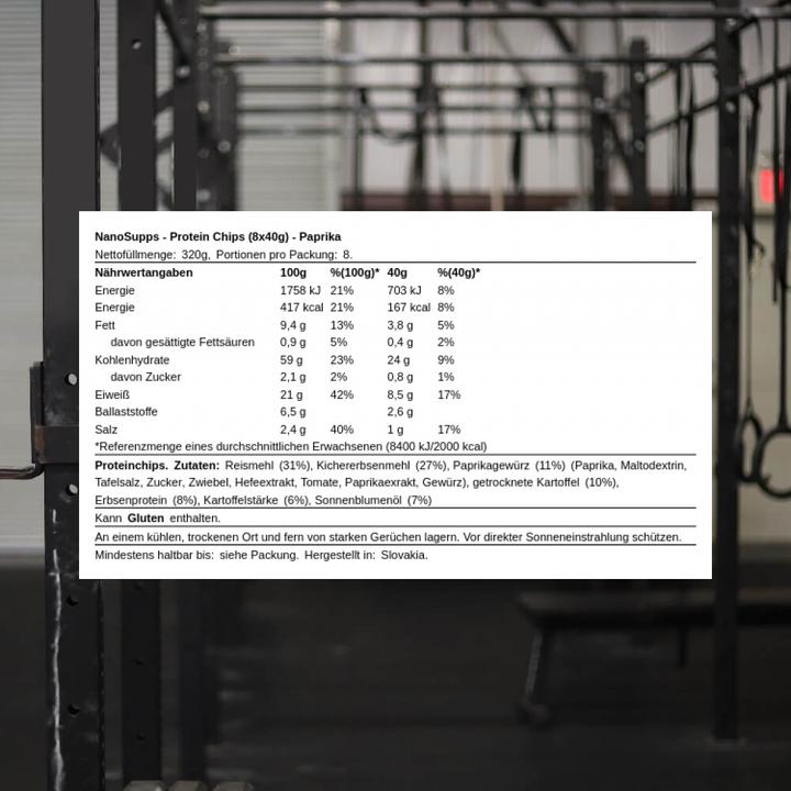 Immagine prodotto Nanosupps Patatine proteiche (7 pz., 502 g)