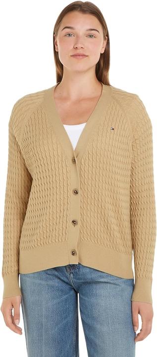 Image du produit Tommy Hilfiger Cardigan à col en V et câble (M)
