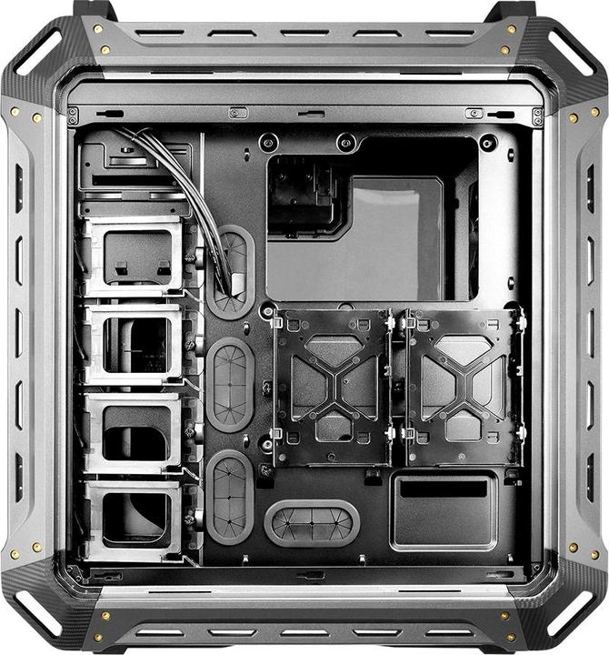 Actual product image Cougar Case Panzer Max G Full tower easily moddable 1 pcs of 120 mm fans non LED tempred glass panel (ATX, mATX, Mini-ITX, SSI CEB)