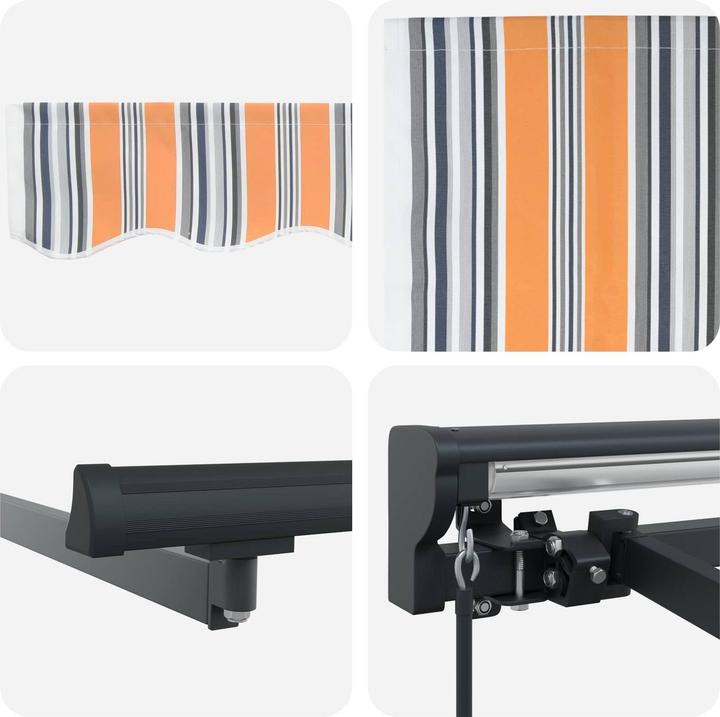 Actual product image vidaXL Einziehbare Markise (2.50 m)