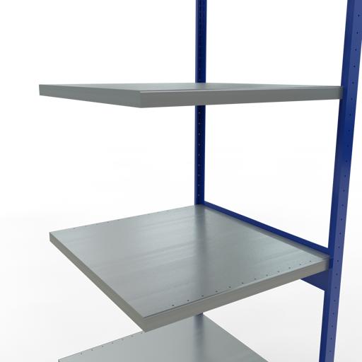 Actual product image Schulte Lagertechnik MULTIplus250 boltless add-on bay system with length bolts