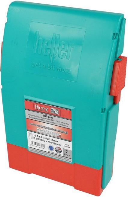 Produktbild Heller Hartmetall Hammerbohrer-Set 7t (12 mm, 8 mm, 6 mm, 10 mm, 5 mm)