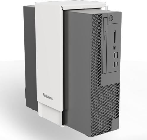 Image du produit Fellowes 100136876 PC-Halterung PC-Halterung unter dem Schreibtisch Weiss