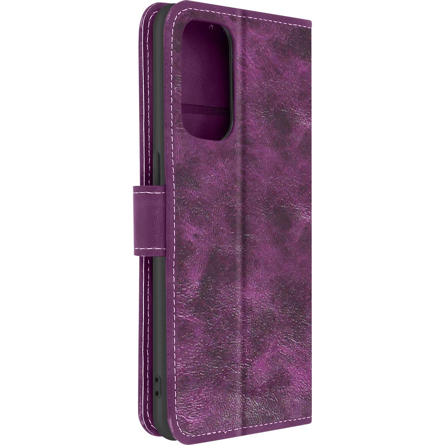 Thumbnail - Avizar Retro Series (Oppo Find X3 Neo), Smartphone Hülle, Violett