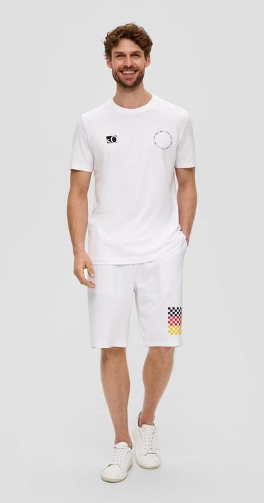 Image du produit s.Oliver Bermuda Relaxed: Unisex Bermuda mit EM-Print (L)