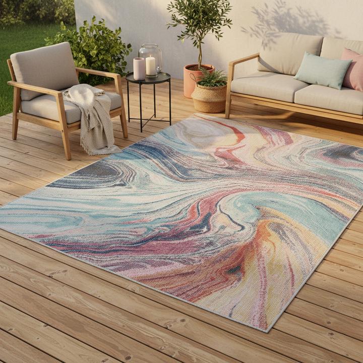 Produktbild Pergamon Indoor Outdoor Teppich Lagos Vintage (150 x 80 cm)