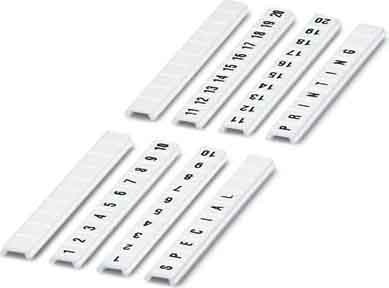 Produktbild Phoenix Contact ZBF 5/WH-100:UNBEDRUCKT - Zackband flach ZBF 5/WH-100:UNBEDRUCKT