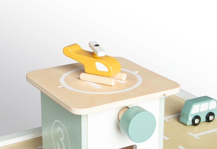 Actual product image Pinolino Parking garage 'Kurt' with accessories