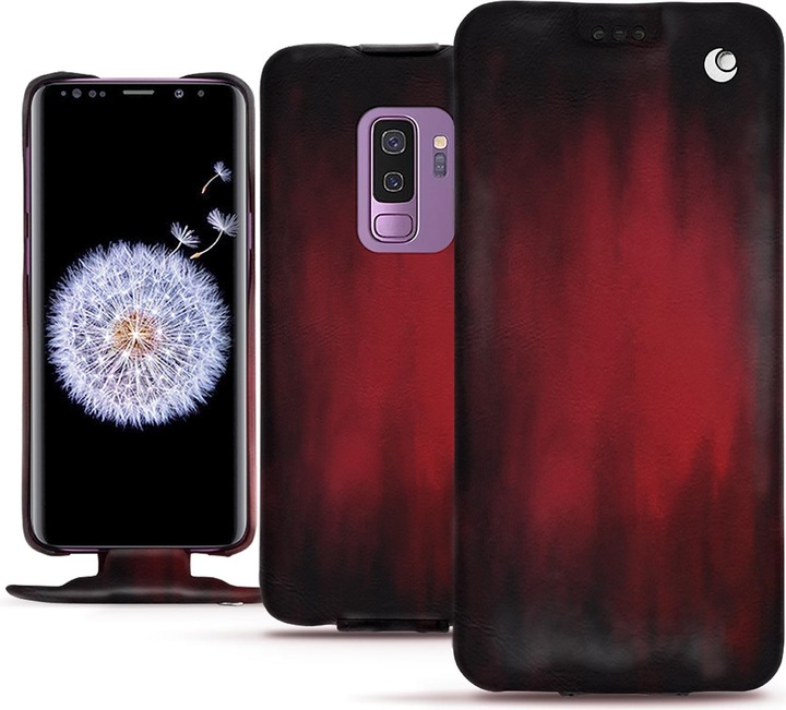 Noreve Lederschutzhülle vertikal (Samsung Galaxy S9+)