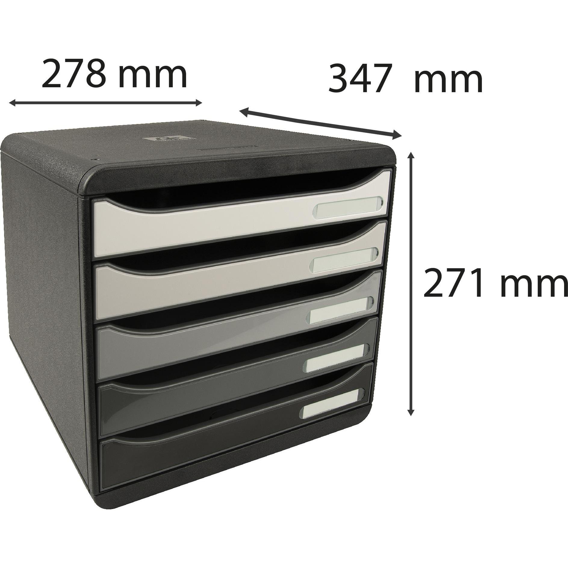 Thumbnail - Exacompta, Dokumentenablage, Stapelbare Boxen (A4+)