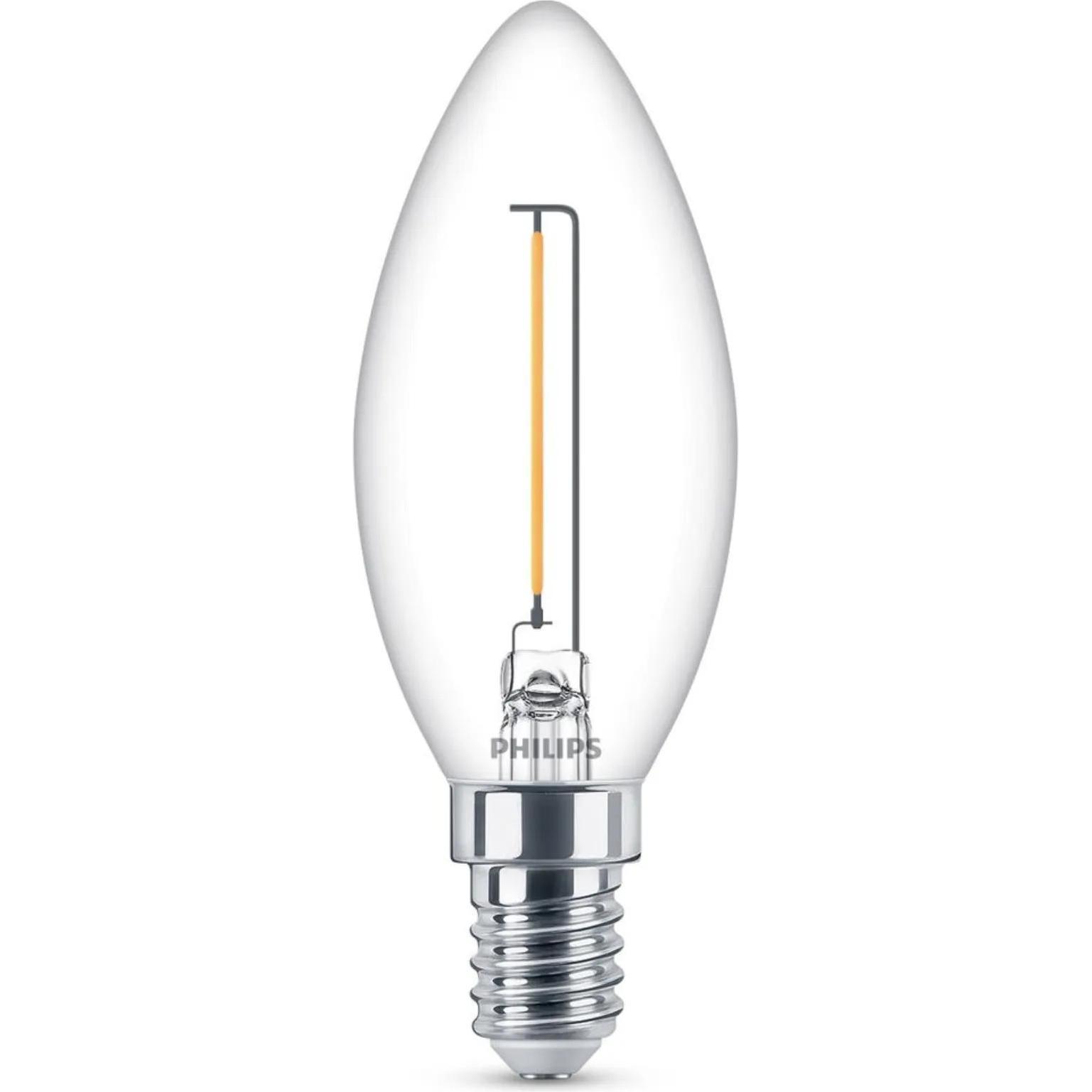 Philips, Leuchtmittel, Lampe (E14, 1.40 W, 136 lm, 1 x, F)