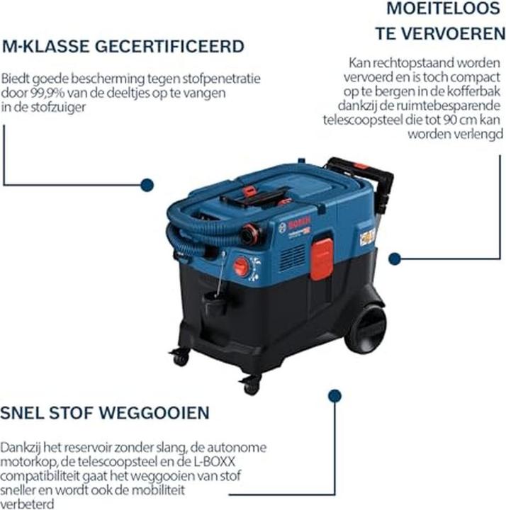 Actual product image Bosch Professional GAS 12-40 MA (Wet dry vacuum cleaner)