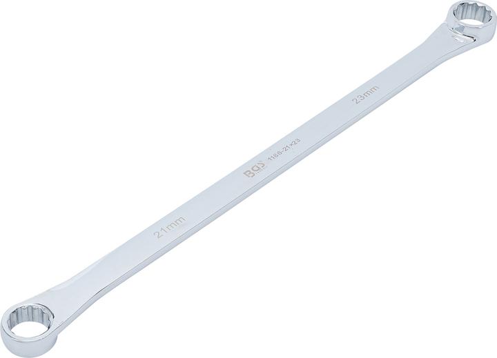Actual product image BGS Double Ring Spanner extra long 21 x 23 mm (21 mm, 23 mm)