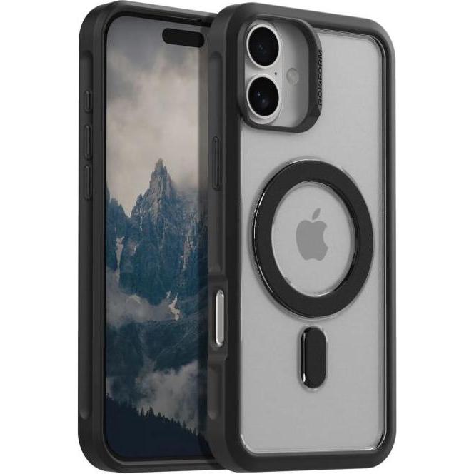 Rokform Slim Magnetic Case, for iPhone 16 Plus, black (Apple iPhone 16 Plus), Cover smartphone, Nero
