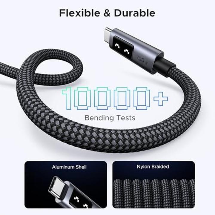 Produktbild Ugreen USB C — USB C (0.50 m, USB 2.0, 100 W)