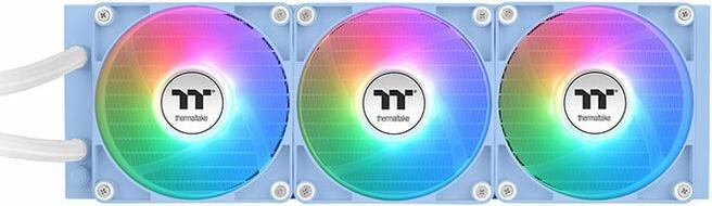 Actual product image Thermaltake Kit Watercooling Aio Th V2 Ultra Ex Sync RGB - 360mm (Bleu)