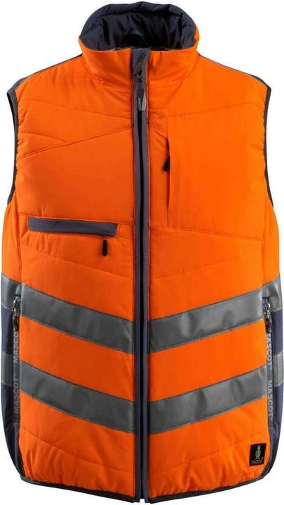 Dunkel-Marineblau, Hi Vis Orange