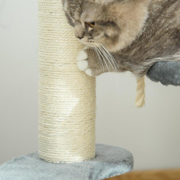 Actual product image PawHut Climbing tree for cats (65 cm, Grey)