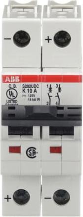 Actual product image ABB LS S202UDC-K10 Si-automatic S200 B+