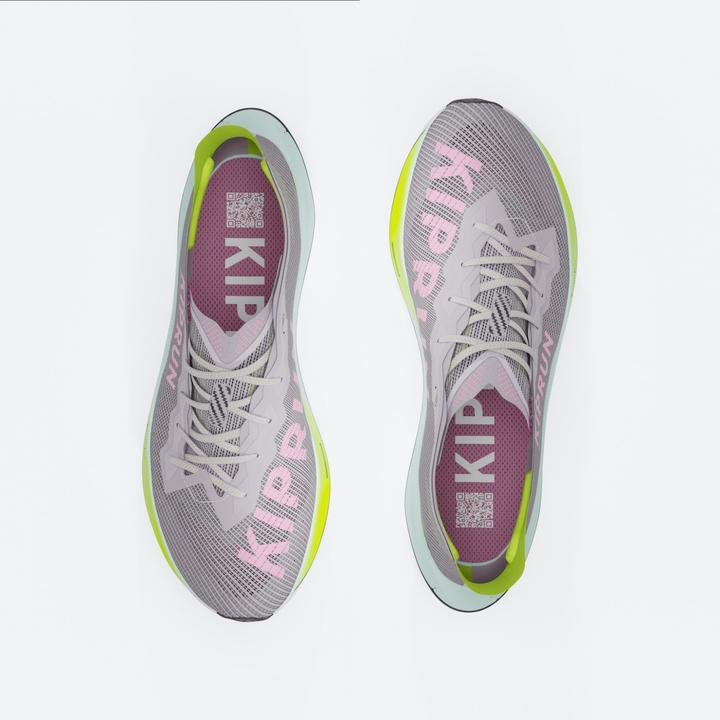 Produktbild Kiprun Laufschuhe Damen mit Carbonplatte - KD900X LD2 lila/gelb (40)